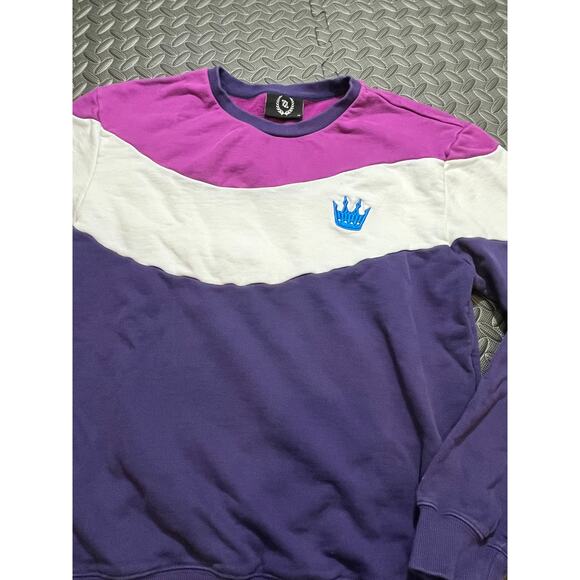 Sold Out Unisex 704 Shop x Charlotte FC Wavy Crewneck Fleece Sweatshirt Medium - Picture 2 of 8